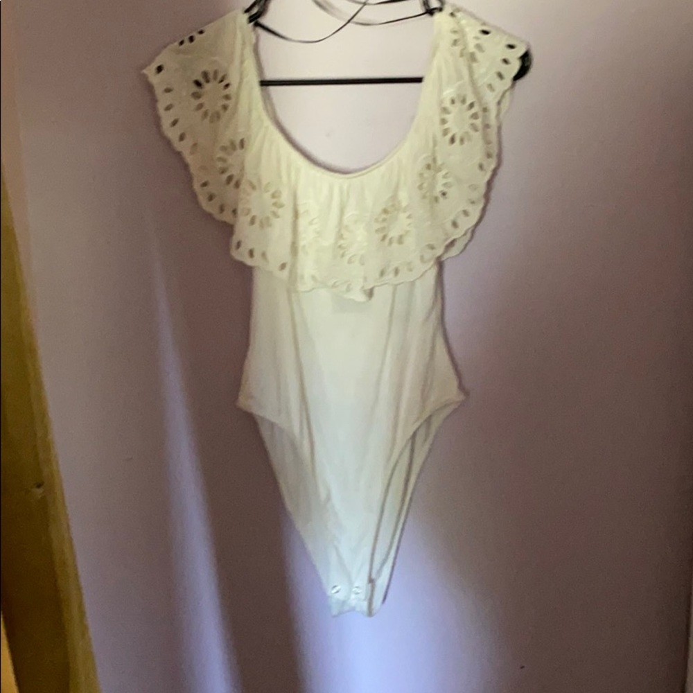Off-white bodysuit NEVER USED